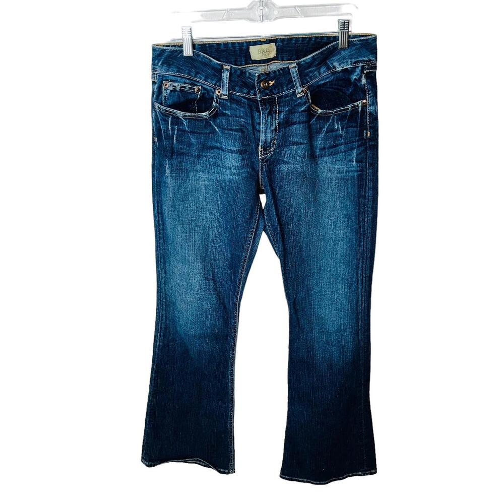 Buckle BKE Culture Jeans Women's 31x33.5 Bootcut Dark Wash Blue Stretch Denim